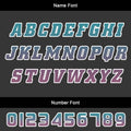 Custom Blue Powder Basketball Jersey Uniform Suit Printed Your Logo Name Number