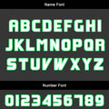Custom Green Basketball Jersey Uniform Suit Printed Your Logo Name Number