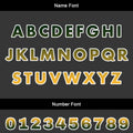 Custom Yellow Green Basketball Jersey Uniform Suit Printed Your Logo Name Number