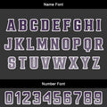 Custom Gray-violet Basketball Jersey Uniform Suit Printed Your Logo Name Number