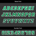 Custom Green Basketball Jersey Uniform Suit Printed Your Logo Name Number
